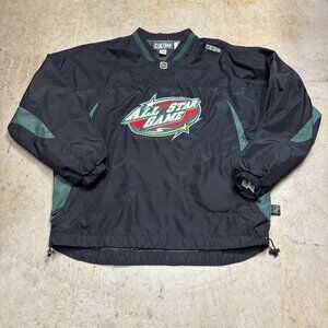Vintage Minnesoat‎ Wild All Star Game Jacket Medium Pullover Windbreaker CCM
